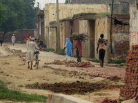 舗装された道路