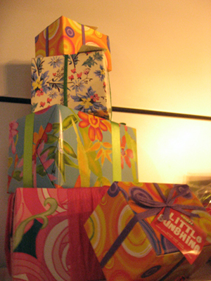 クリスマスパーティーの豪華景品