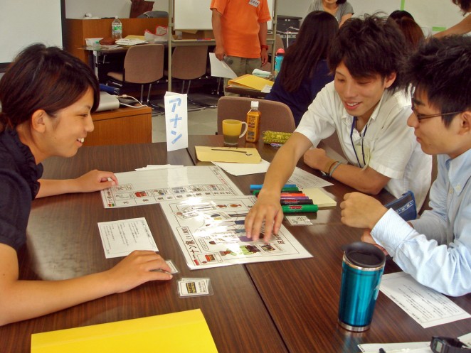 「おいしいチョコレートの真実」ワークショップ風景