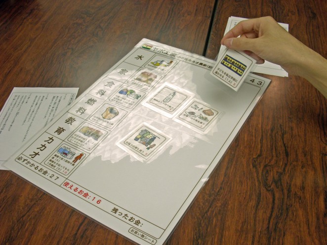 ワークショップ「おいしいチョコレートの真実」教材キット内容