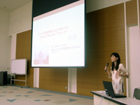 社内での映画上映とあわせて活動報告会 花王株式会社内で報告会を開催