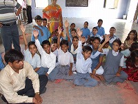 子ども村議会のメンバーに選ばれた子どもたち