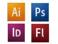 デザインボランティア デザインをするための各種ソフトのイメージイラスト