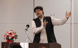 児童労働に反対するグローバルマーチ代表カイラシュ・サティヤルティ氏