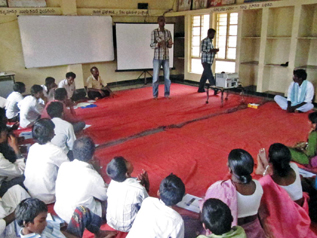 受入れ団体ＭＶＦスタッフからのオリエンテーション