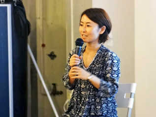 活動を継続することが大切だと語るACE白木朋子