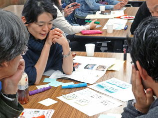 参加者同士で感想や質問点を共有