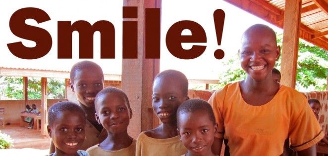 バレンタインデーにガーナからメッセージが届きました