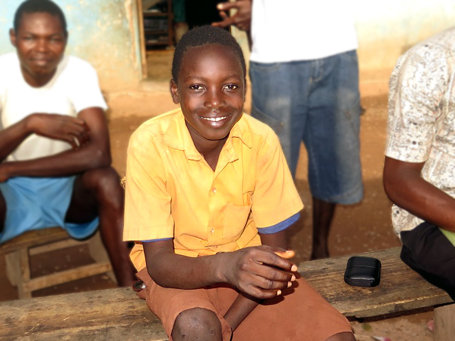 将来の夢は?っと聞くとハッキリした口調で「大統領」と答えたアンディくん