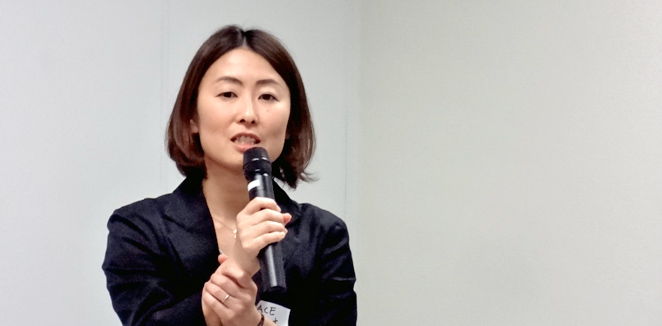 ACE事務局長 白木朋子