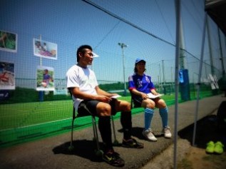 インドプロサッカーリーグで活躍中の松ヶ枝泰介選手によるトークショーを実施