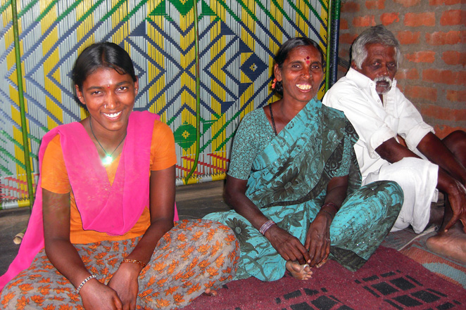 職業訓練センターに通うようになったナルサンナちゃん