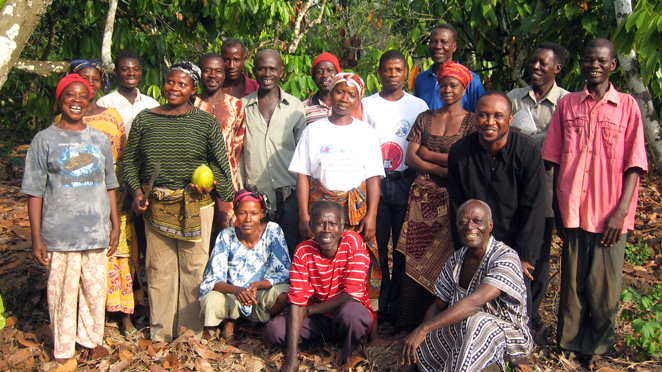 ACEが実施したファーマー・ビジネス・スクールに参加してくれた農家のみなさん