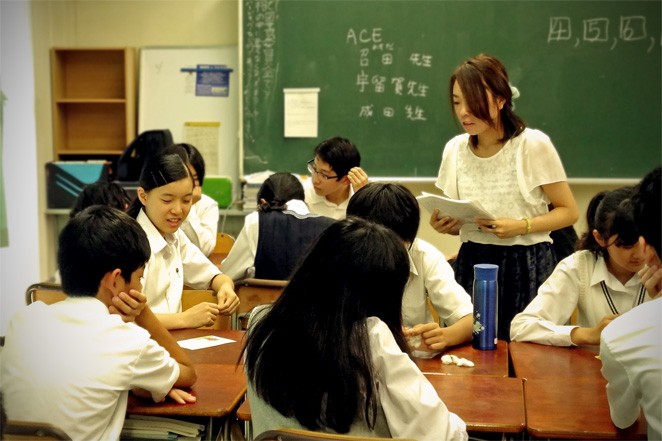 ワークショップ「このTシャツはどこからくるの？」の実施風景