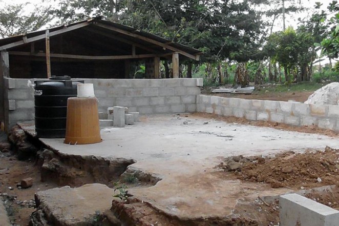 中学校建設予定地