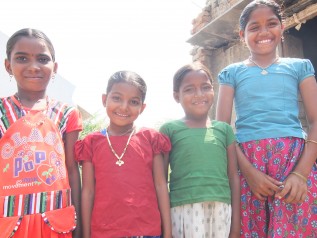 インドの女の子たち