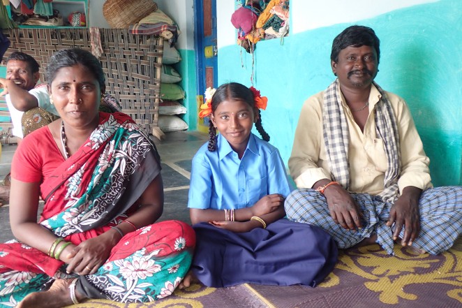 レヌカさんと両親