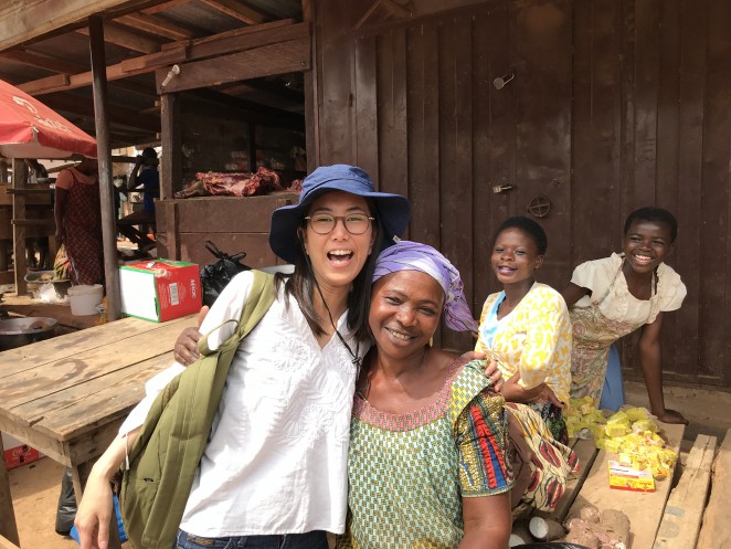 坂口志保 in GHANA