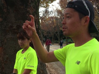 最後にこれからの練習に対するアドバイスをするMATSUコーチ