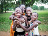 ガーナの子どもの笑顔