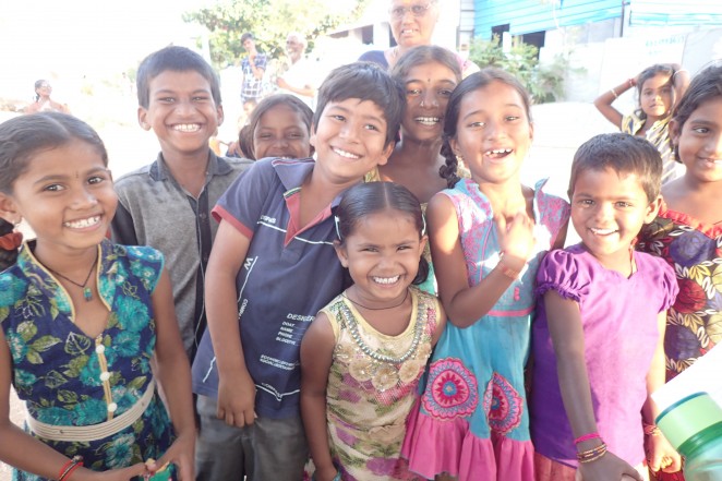 村の子どもたち