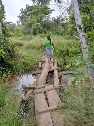 村のインフラの写真