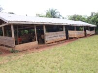 中学校の校舎外観