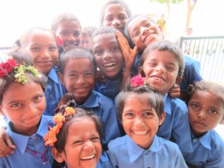 インドの子どもの写真