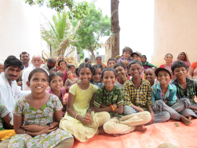 インドの子どもの写真