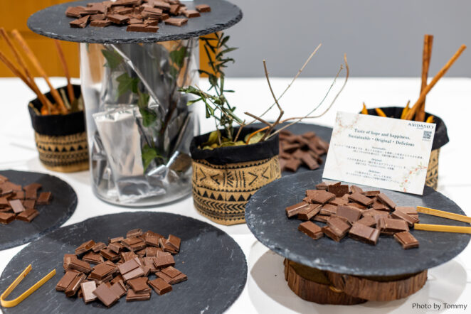 アニダソチョコレートの試食