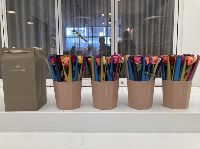 AFRIKA ROSEの薔薇