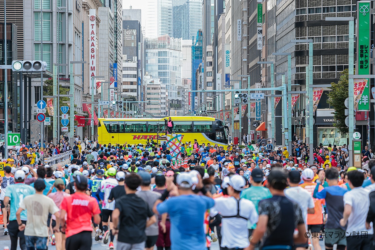 東京レガシーハーフマラソンの様子
